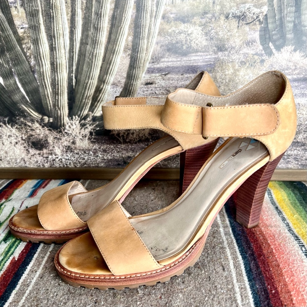 Daniblack Leather Heels